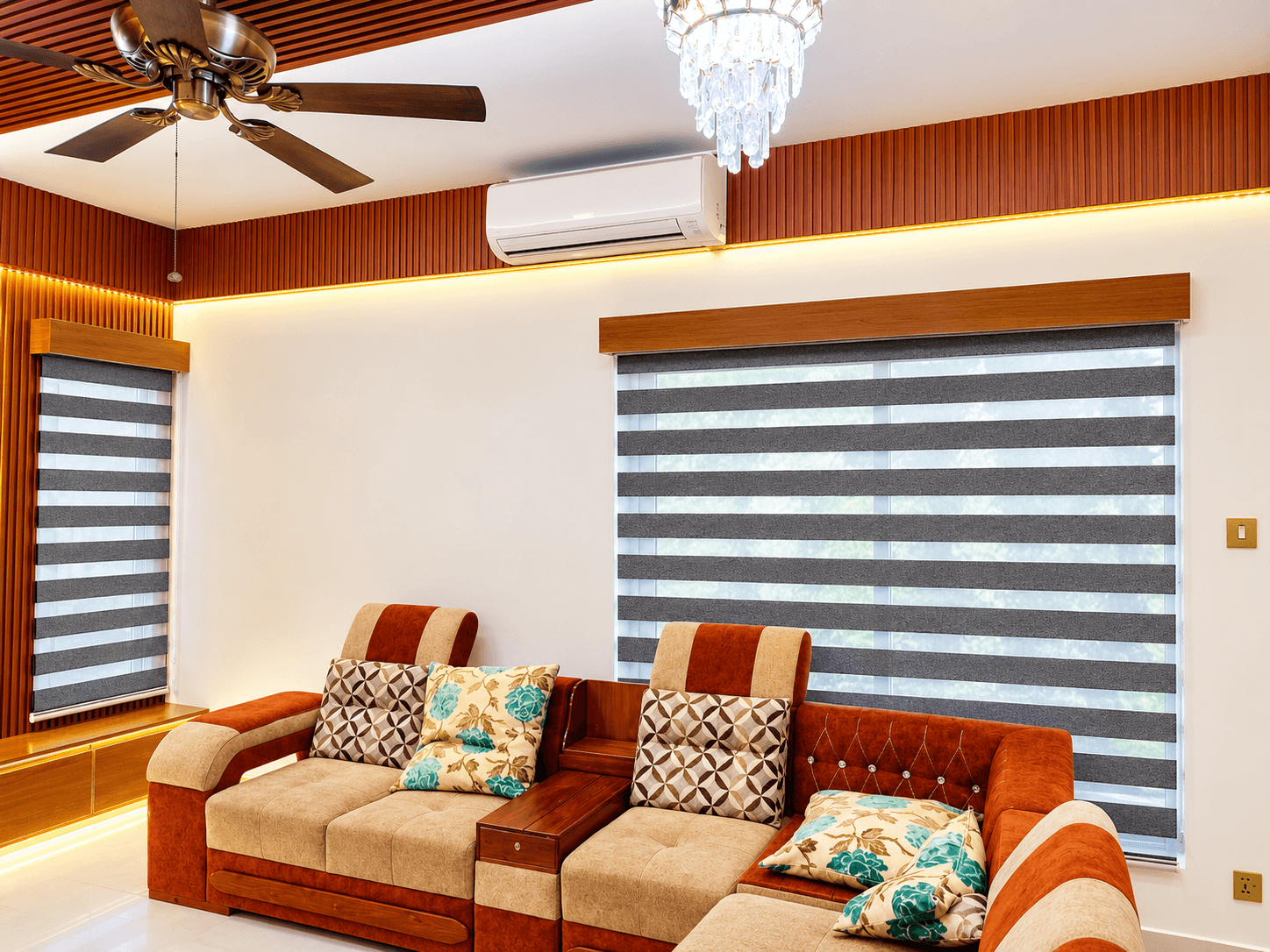 Modern Zebra Blind